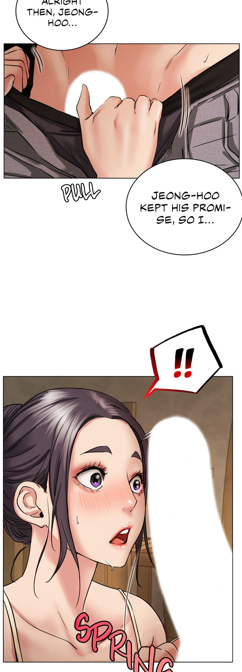 Staying with Ajumma Chapter 15 - Page 45