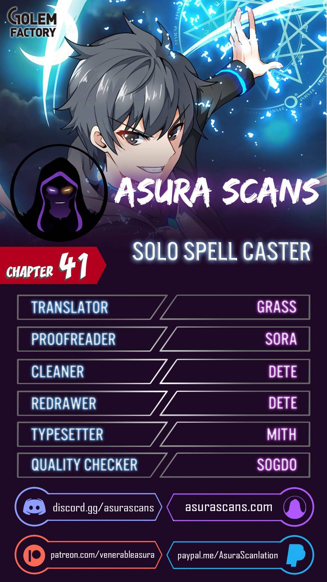 Solo Spell Caster Chapter 41 - Page 1