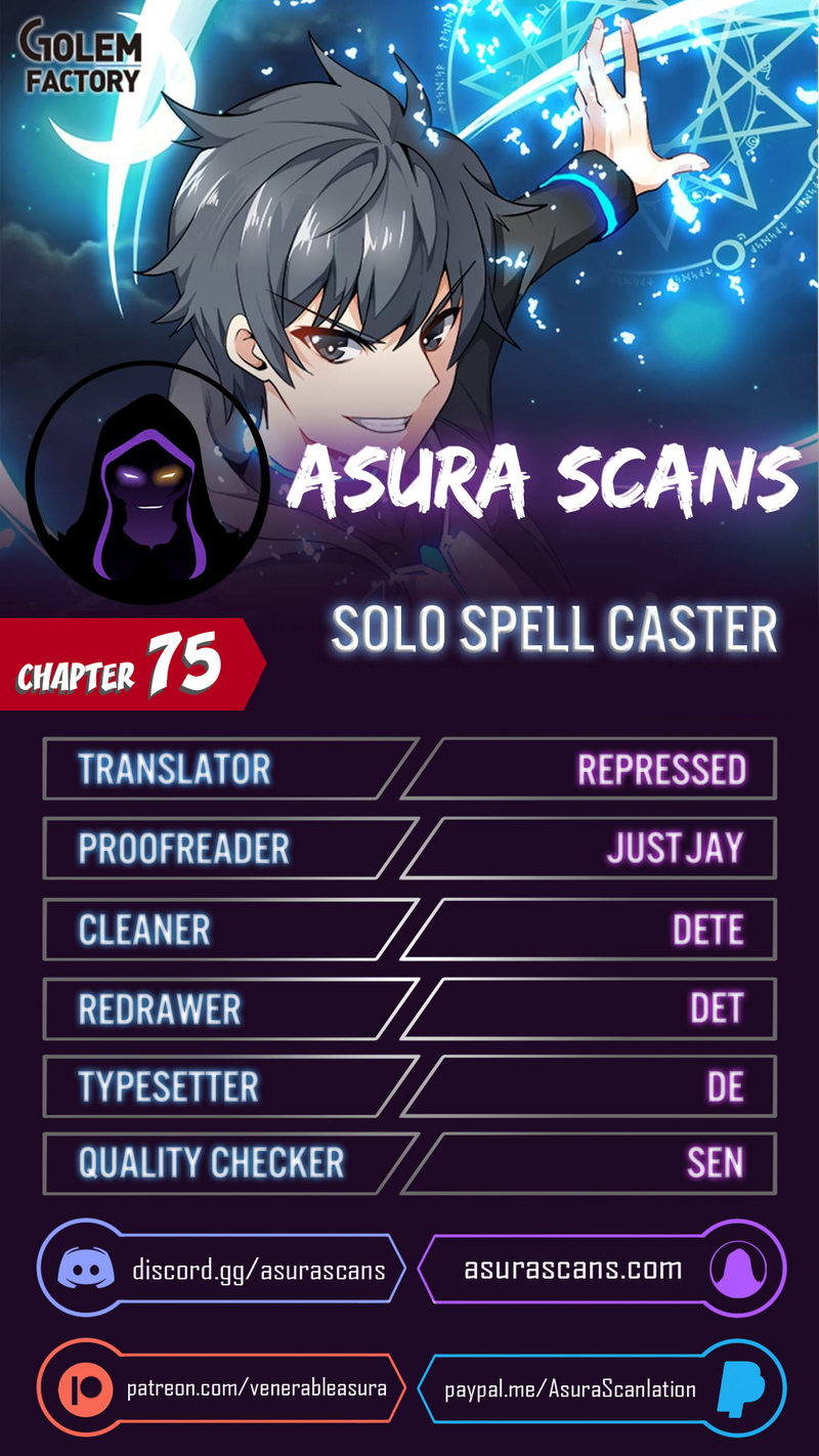 Solo Spell Caster Chapter 75 - Page 1