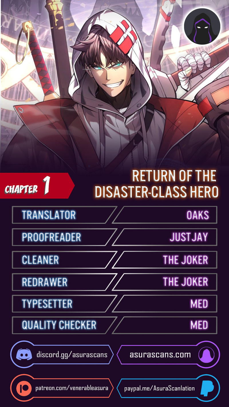 Return of the Disaster-Class Hero Chapter 1 - Page 1