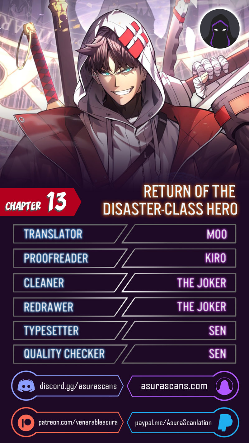 Return of the Disaster-Class Hero Chapter 13 - Page 1