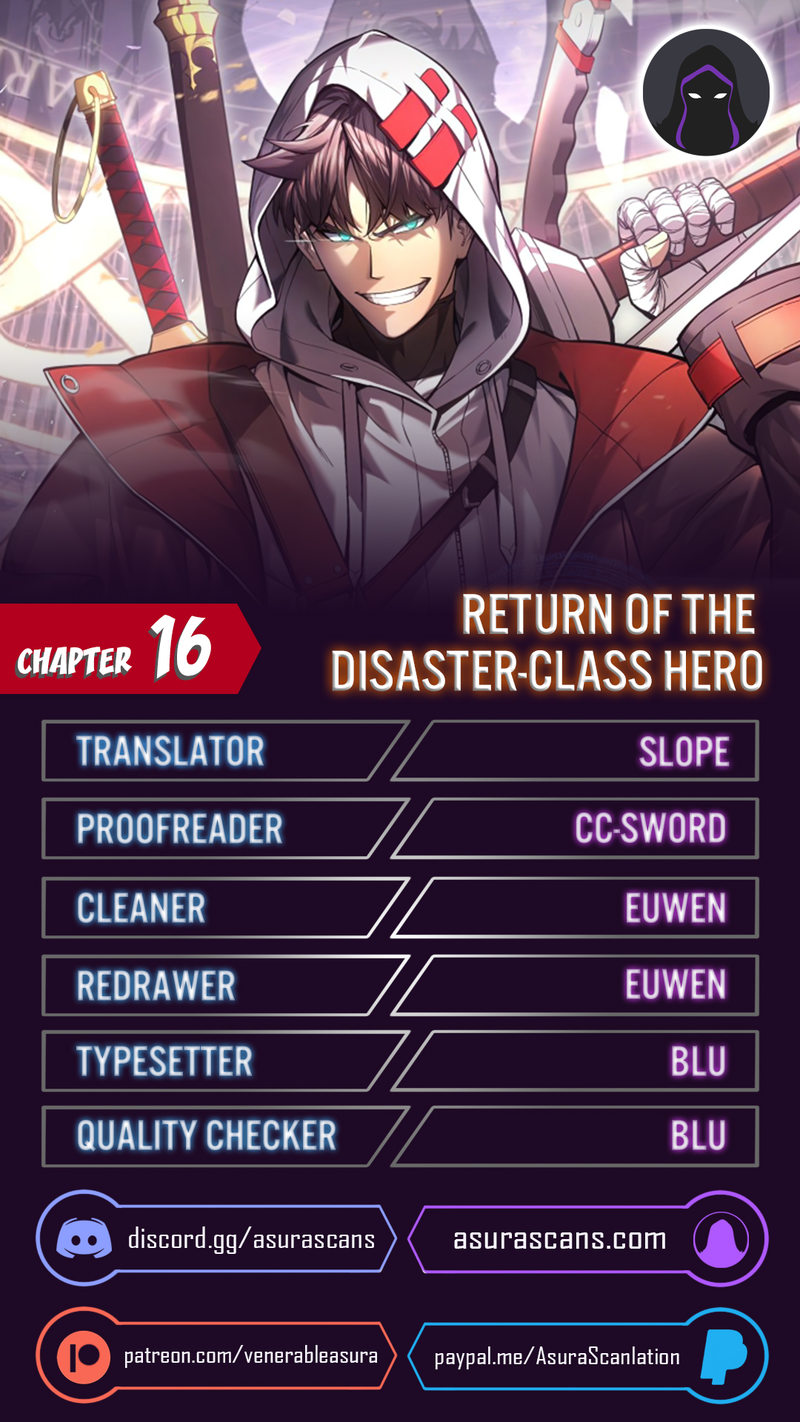 Return of the Disaster-Class Hero Chapter 16 - Page 1