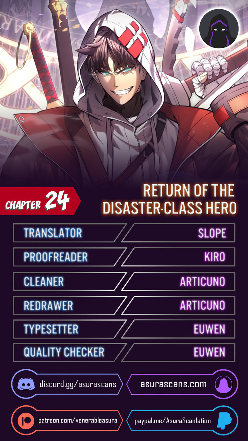 Return of the Disaster-Class Hero Chapter 24 - Page 1