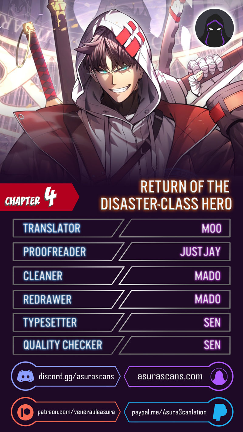 Return of the Disaster-Class Hero Chapter 4 - Page 1