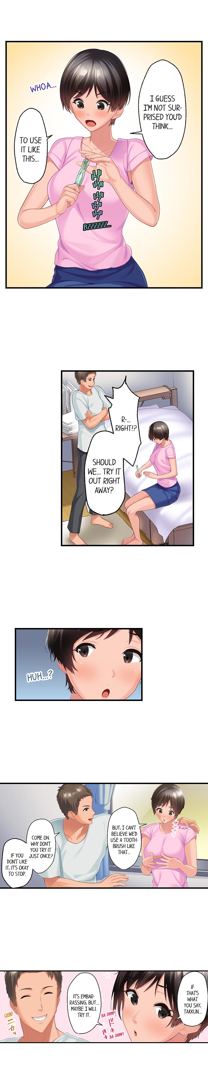 Using 100 Boxes of Condoms With My Friend! Chapter 4 - Page 8