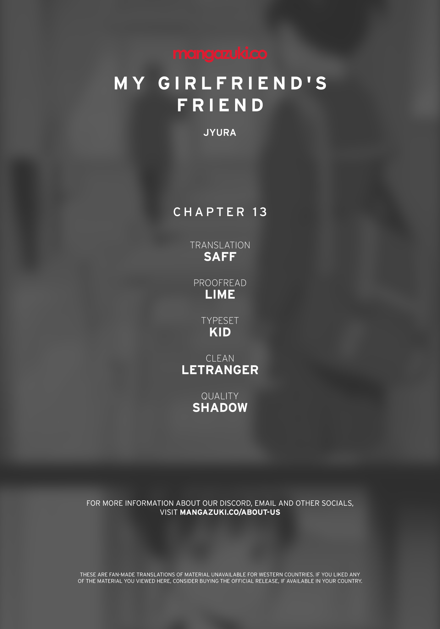 My Girlfriend's Friend Chapter 13 - Page 1