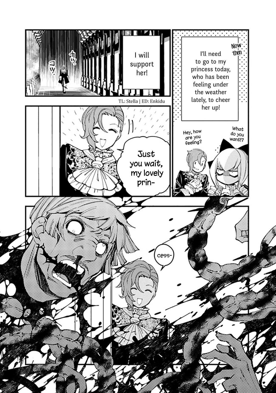 Fukushuu wo Koinegau Saikyou Yuusha wa, Yami no Chikara de Senmetsu Musou suru Chapter 26.1 - Page 2