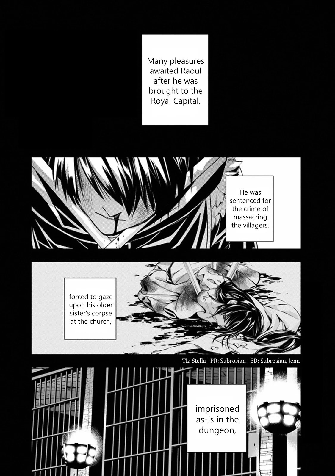 Fukushuu wo Koinegau Saikyou Yuusha wa, Yami no Chikara de Senmetsu Musou suru Chapter 43 - Page 1