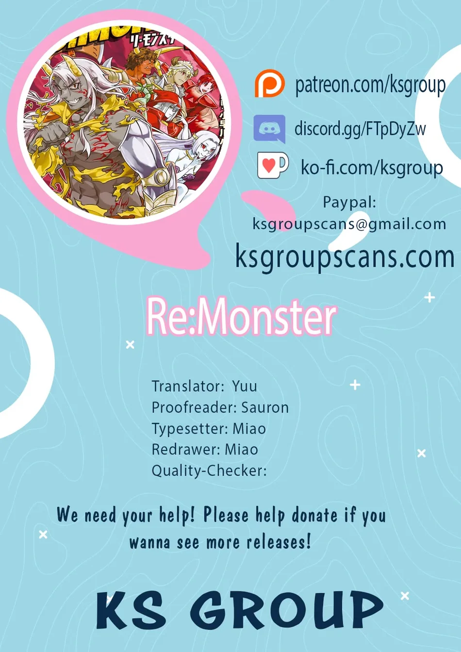Re:Monster Chapter 109 - Page 1