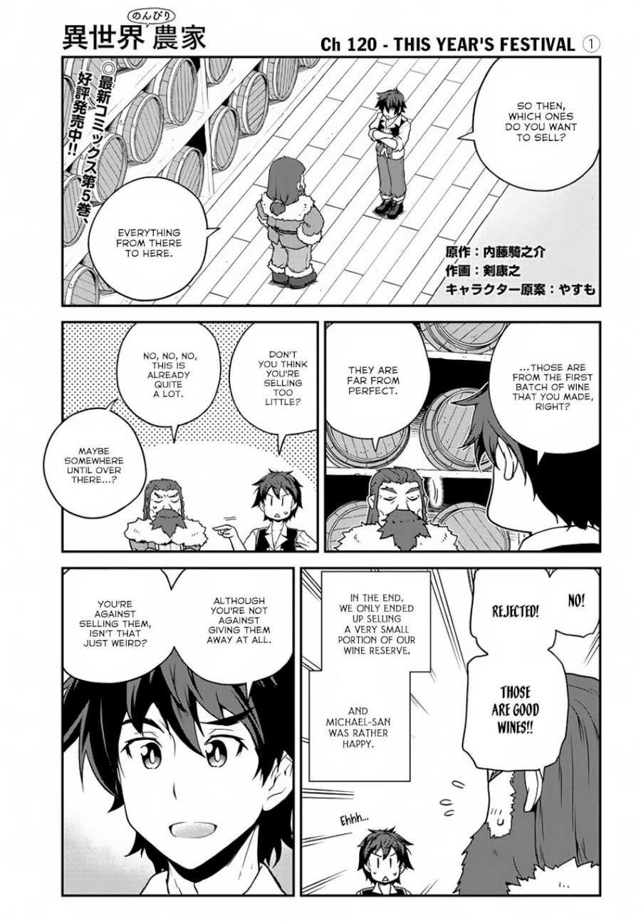 Isekai Nonbiri Nouka Chapter 120 - Page 2