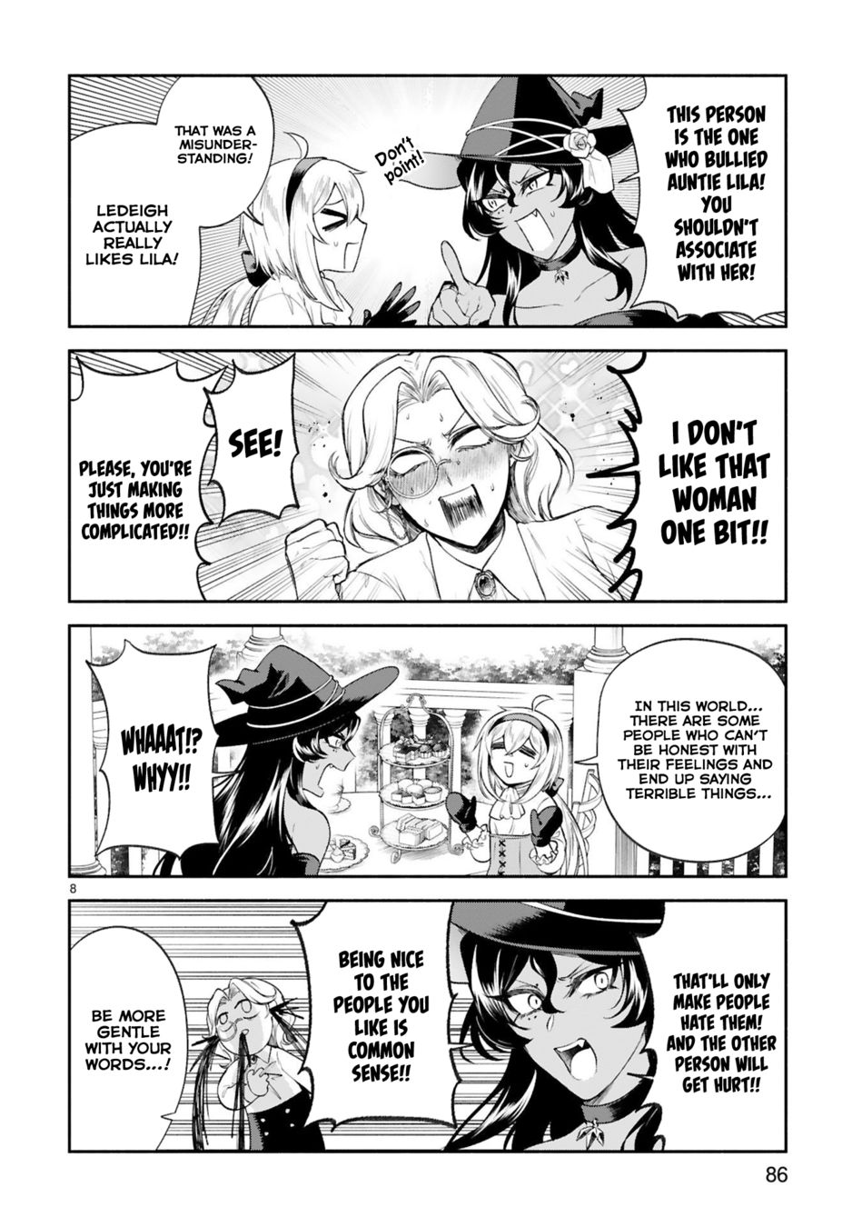 Dekoboko Majo no Oyako Jijou Chapter 32 - Page 8