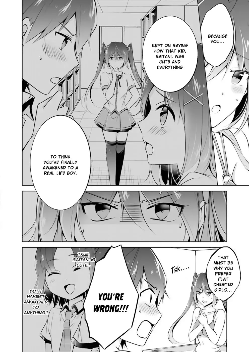 Real no Heroine wa Irimasen! Chapter 30 - Page 7