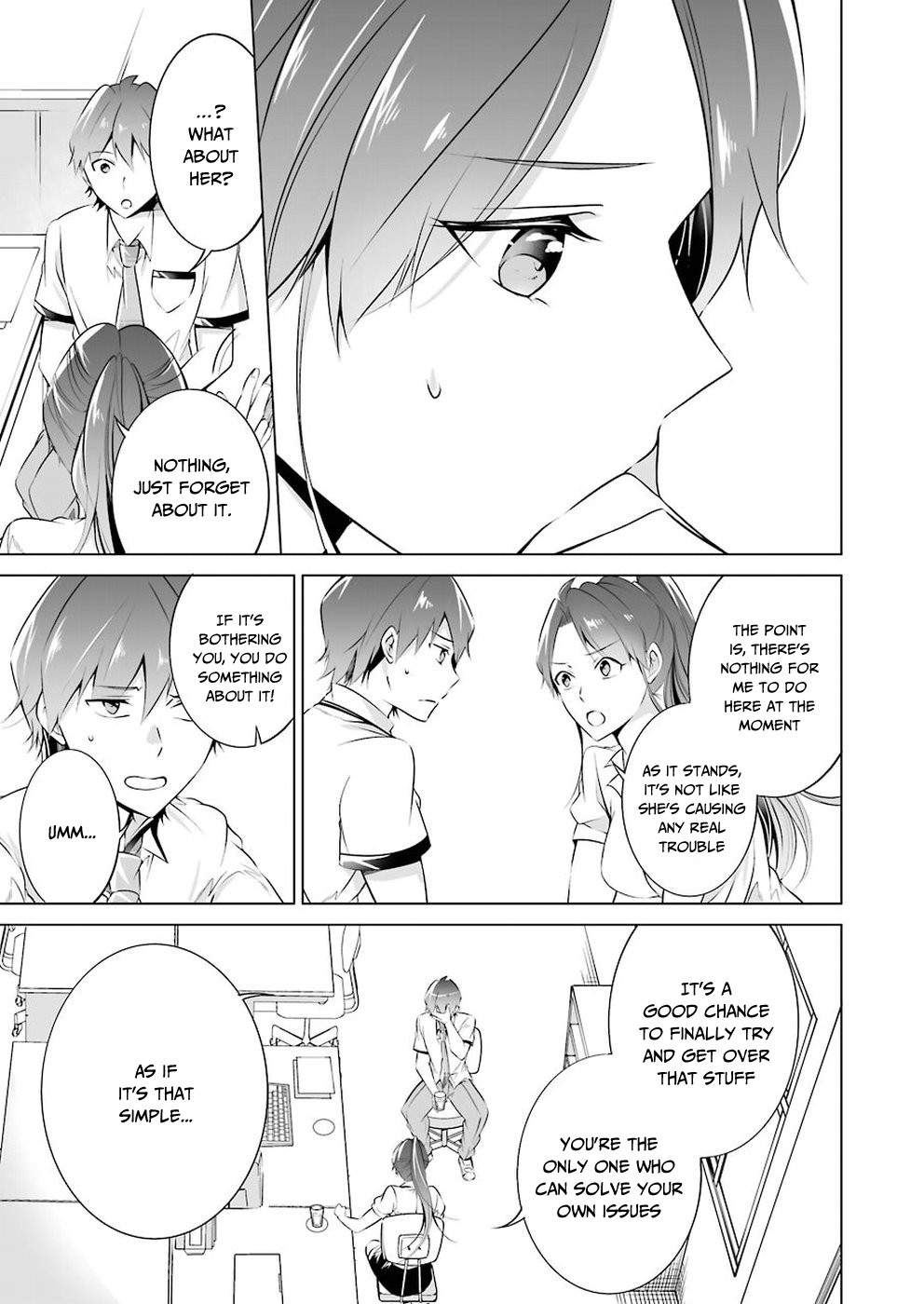 Real no Heroine wa Irimasen! Chapter 36 - Page 10