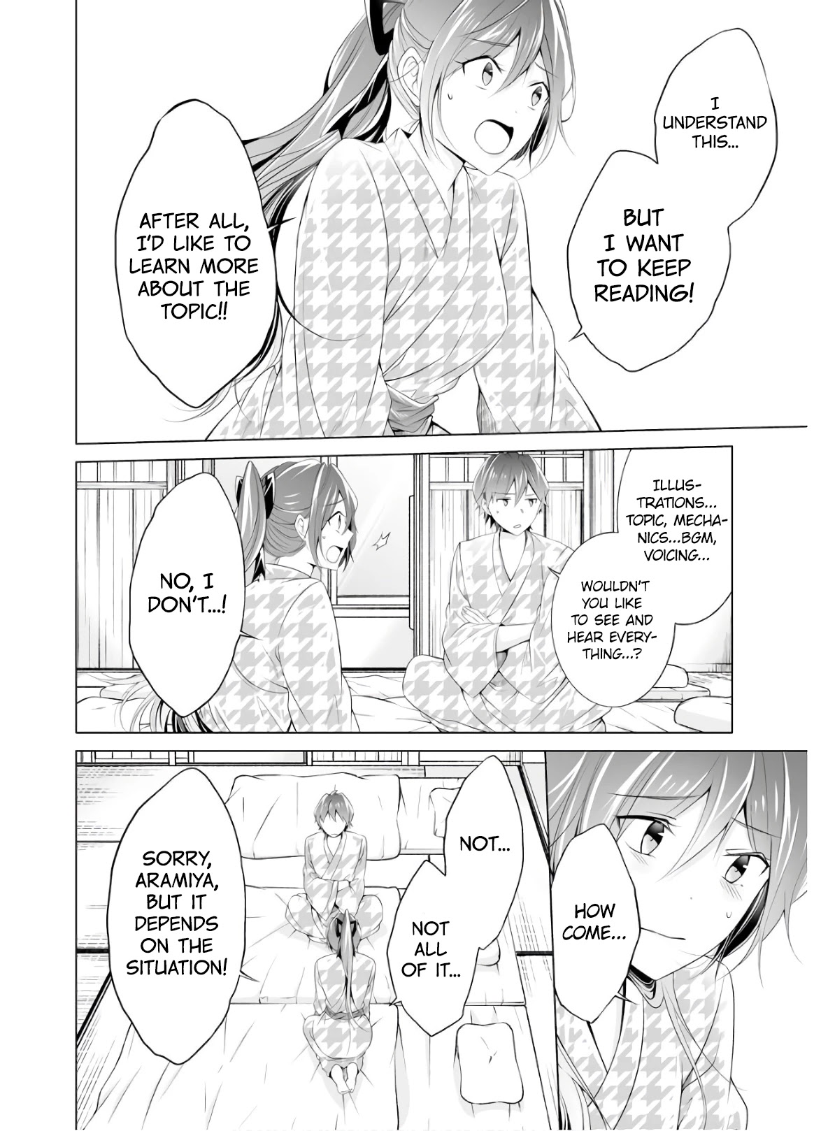 Real no Heroine wa Irimasen! Chapter 55 - Page 8