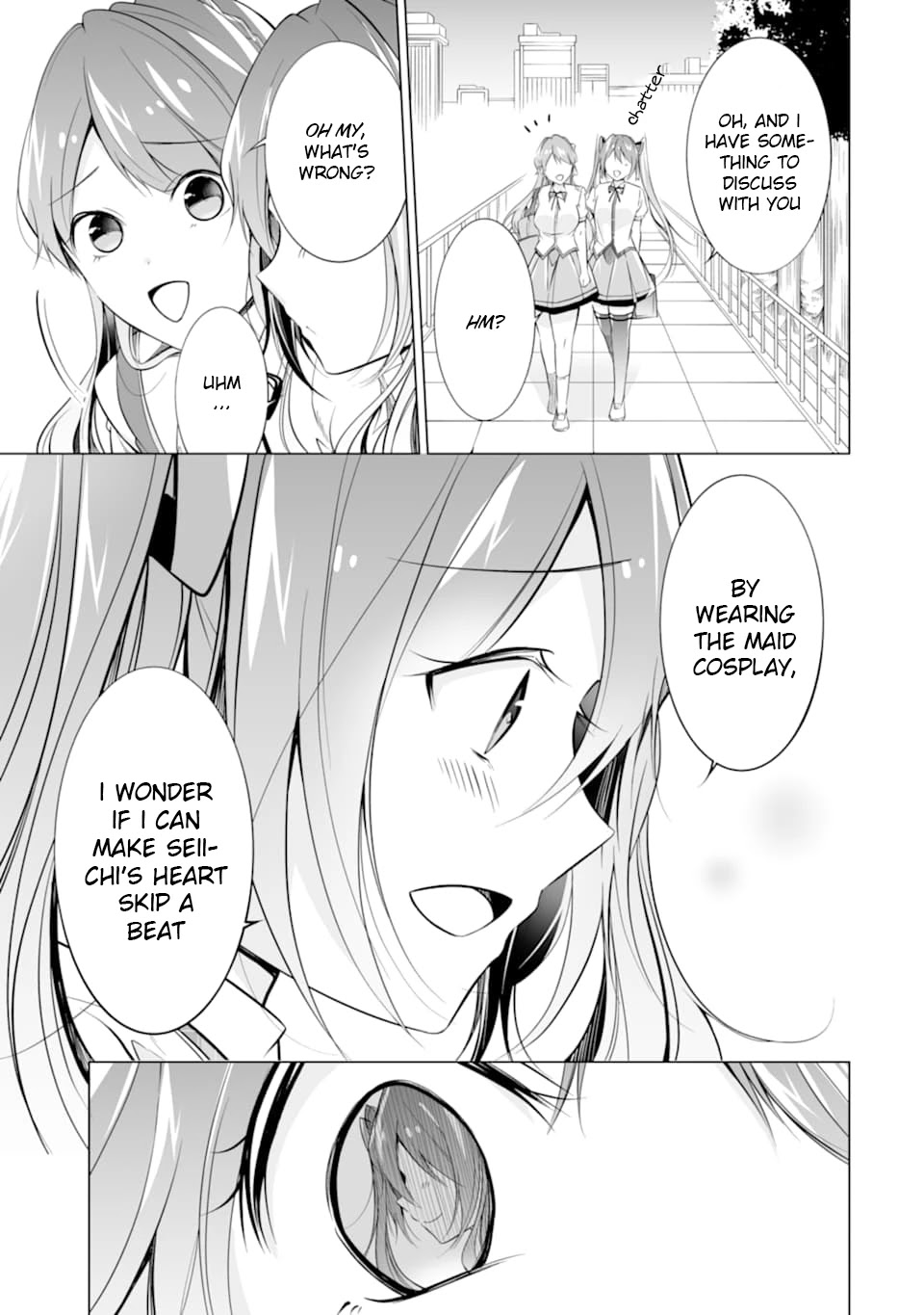 Real no Heroine wa Irimasen! Chapter 71 - Page 21