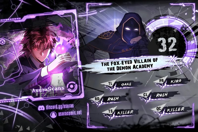 The Fox-Eyed Villain of the Demon Academy Chapter 32 - Page 1